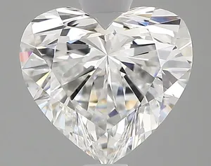 1.05ct HEART E VVS2 Lab diamond