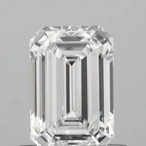 0.68ct EMERALD D VVS2 Lab diamond