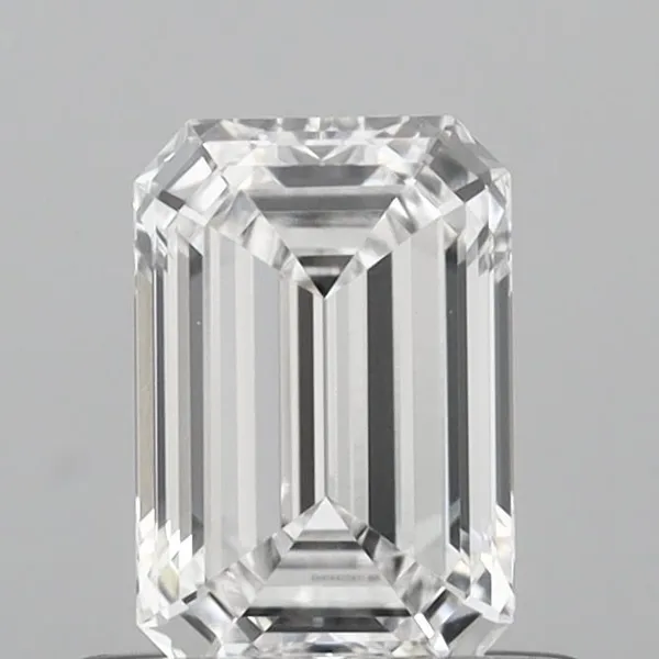 0.68ct EMERALD D VVS2 Lab diamond