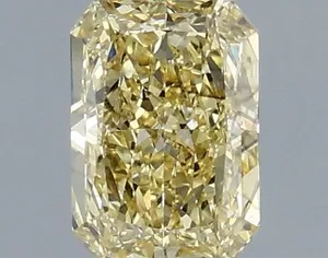 1.09ct RADIANT Fancy Yellow VS2 Coloured Lab diamond