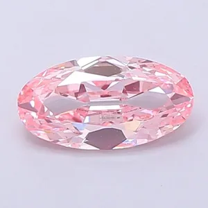 1.01ct OVAL Fancy Intense Pink VS1 Coloured Lab diamond