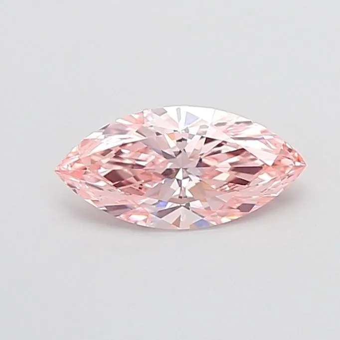 1.02ct MARQUISE Fancy Intense Pink VS1 Coloured Lab diamond