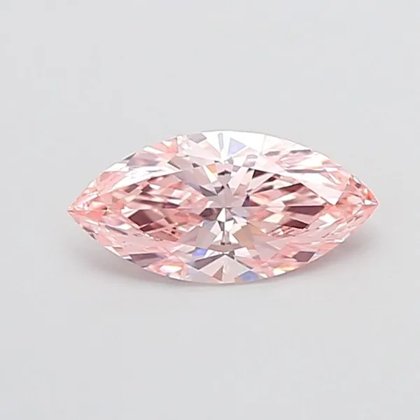 1.02ct MARQUISE Fancy Intense Pink VS1 Coloured Lab diamond