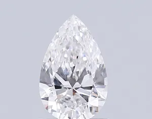 0.85ct PEAR D VVS1 Lab diamond