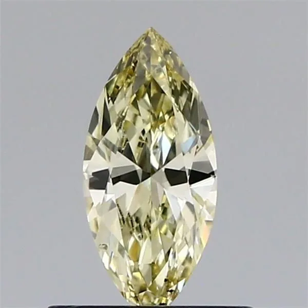 0.44ct MARQUISE Fancy Yellow VS2 Coloured Lab diamond
