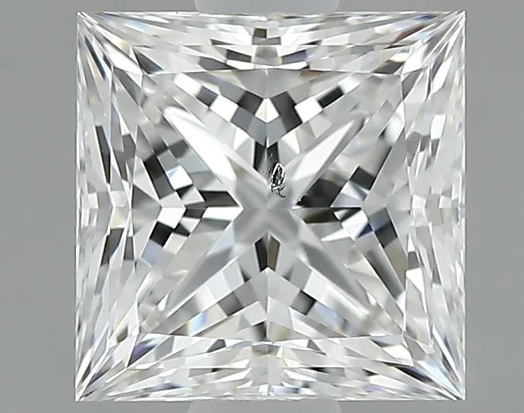 0.90ct PRINCESS E SI2 Natural diamond