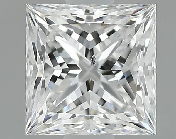 0.9ct PRINCESS E SI2 Natural diamond
