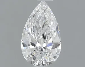 0.6ct PEAR D VVS2 Lab diamond
