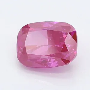 1.1ct CUSHION Fancy Vivid Pink VS1 Coloured Lab diamond