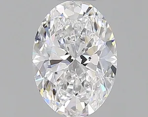 0.38ct OVAL D VVS1 Natural diamond