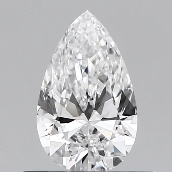 0.38ct PEAR D IF Natural diamond