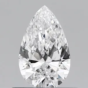 0.38ct PEAR D IF Natural diamond