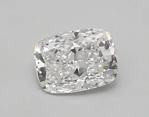 0.65ct CUSHION D VVS2 Lab diamond