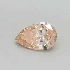 0.3ct PEAR Fancy Intense Pink VS1 Coloured Lab diamond