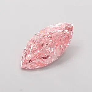 2.01ct MARQUISE Fancy Vivid Pink VS1 Coloured Lab diamond