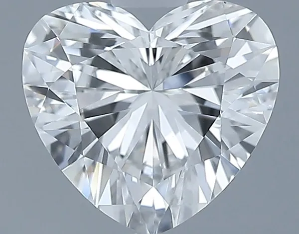 0.8ct HEART F VS1 Natural diamond