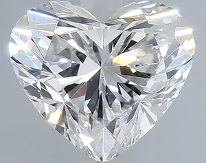 1ct HEART F SI1 Natural diamond