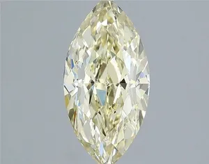 1.04ct MARQUISE Fancy Yellow VS1 Coloured Lab diamond