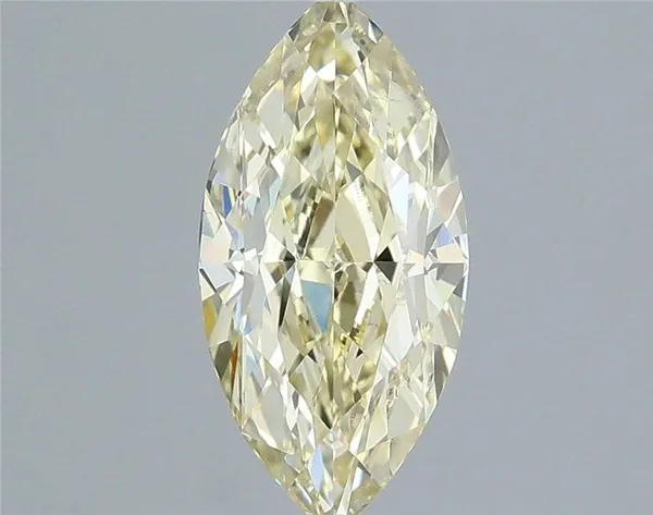1.04ct MARQUISE Fancy Yellow VS1 Coloured Lab diamond