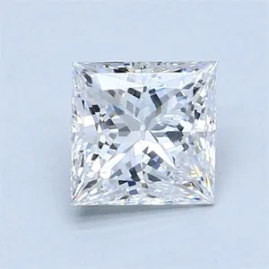 1.03ct PRINCESS D VVS2 Natural diamond