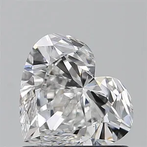 0.9ct HEART F VS2 Natural diamond