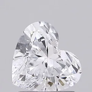 1.05ct HEART D VVS2 Lab diamond