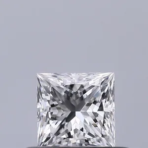 0.37ct PRINCESS D VVS1 Natural diamond