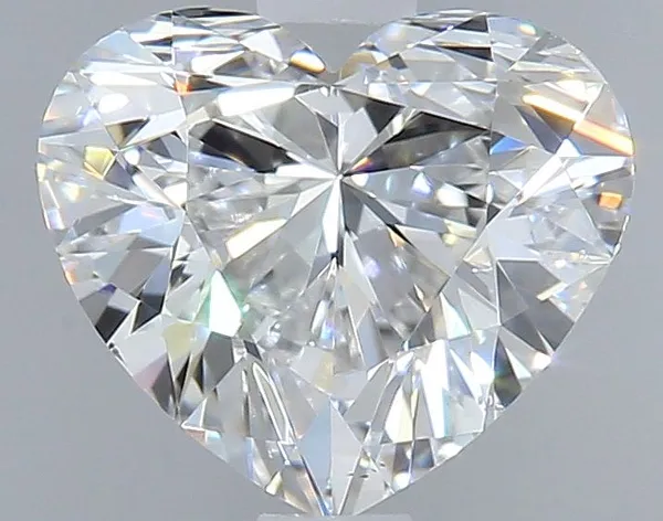 0.9ct HEART E VS2 Natural diamond