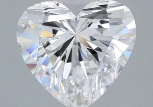 1.04ct HEART D VVS1 Lab diamond