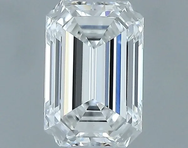 0.33ct EMERALD F VS2 Natural diamond