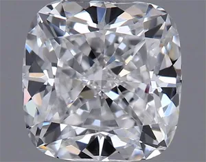 0.62ct CUSHION E VVS1 Natural diamond