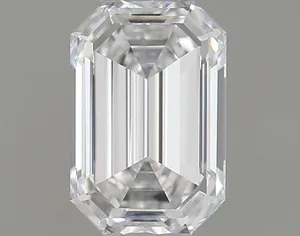 0.3ct EMERALD D IF Natural diamond