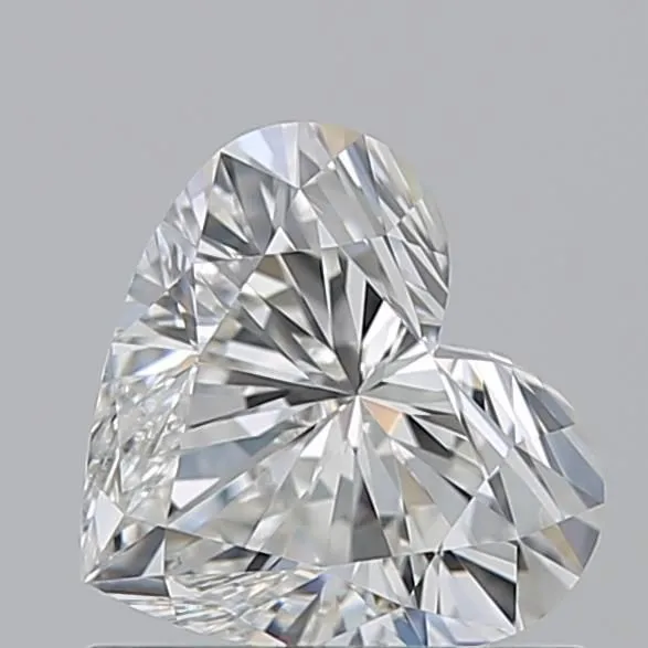 0.9ct HEART H VVS2 Natural diamond