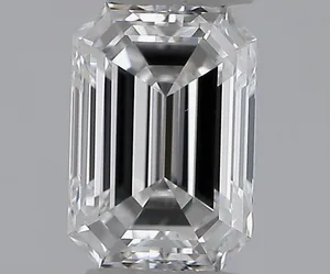 0.4ct EMERALD D VS1 Natural diamond