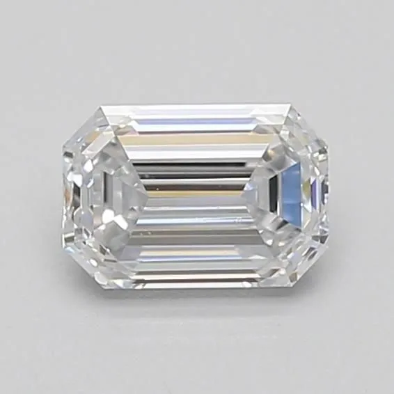 0.58ct EMERALD D IF Lab diamond