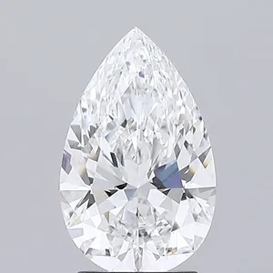 0.53ct PEAR D VVS2 Lab diamond