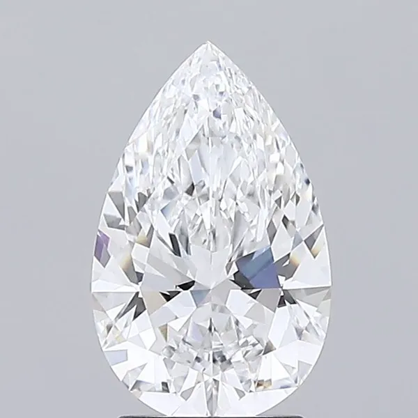 0.53ct PEAR D VVS2 Lab diamond