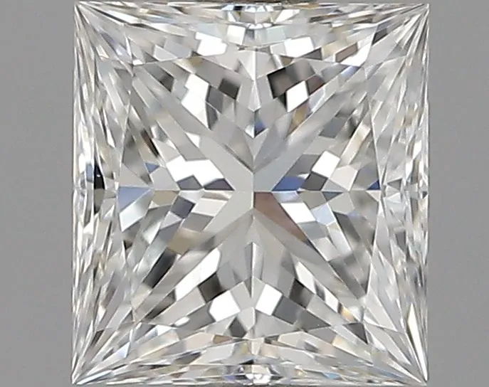 0.50ct PRINCESS F VVS2 Natural diamond