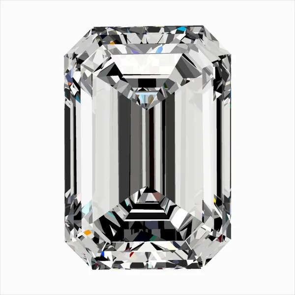 0.3ct EMERALD E VVS2 Natural diamond