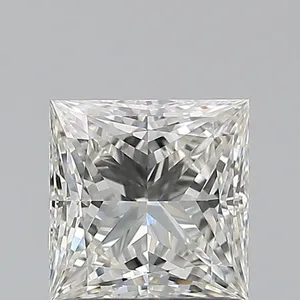 0.9ct PRINCESS H VVS1 Natural diamond