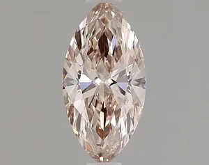 0.74ct MARQUISE Fancy Intense Pink VS1 Coloured Lab diamond