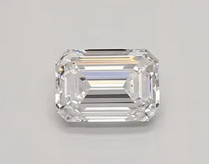 0.43ct EMERALD D VVS1 Lab diamond