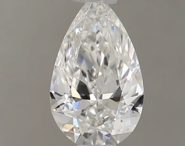 0.42ct PEAR F IF Natural diamond