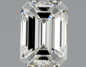 0.5ct EMERALD H VVS1 Natural diamond