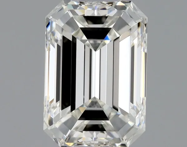 0.5ct EMERALD H VVS1 Natural diamond