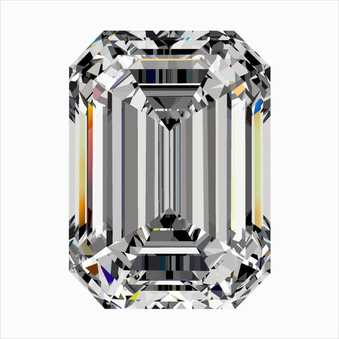 0.54ct EMERALD G VS2 Natural diamond