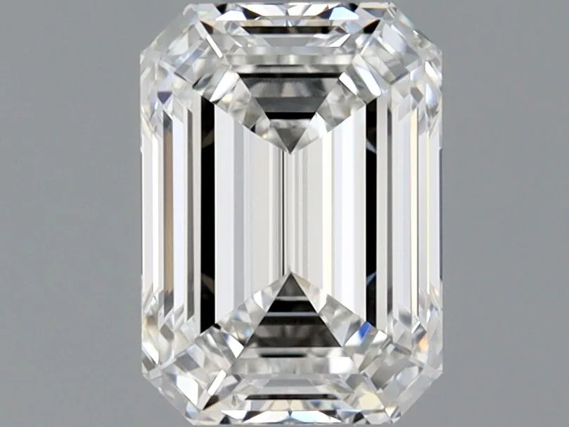 0.61ct EMERALD F VVS2 Natural diamond