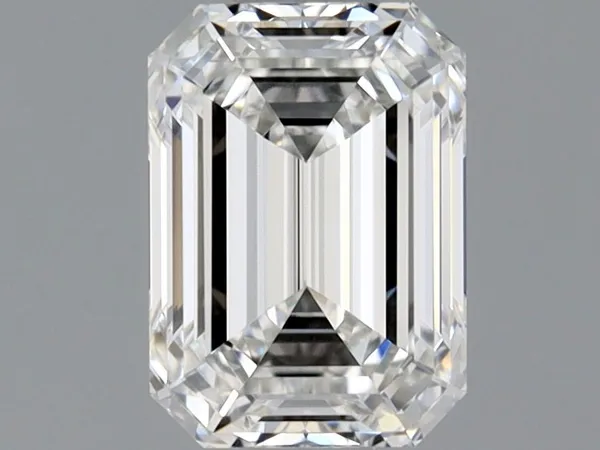 0.61ct EMERALD F VVS2 Natural diamond
