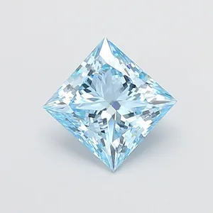 2.08ct PRINCESS Fancy Intense Blue VS1 Coloured Lab diamond