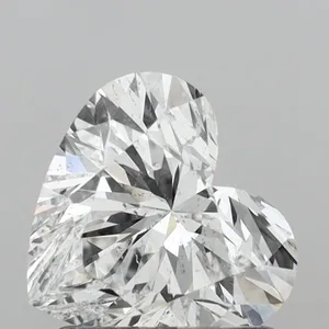 1ct HEART E SI1 Natural diamond